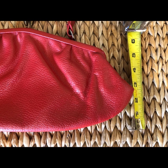 Vintage SPEARO Made In England red handbag - Picture 4 of 15